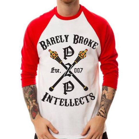 The Barely Broke Intellects King Sh*t Raglan - Picture 1 of 4